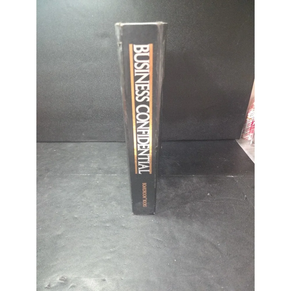 Business Confidential by Boardroom Books, Business Strategy Finance Book, Binder